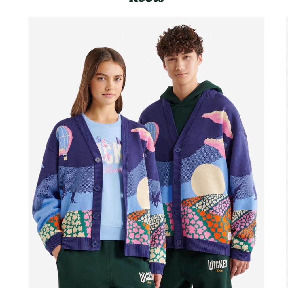 Roots X Wicked-Dusk Cardigan - Picture 7 of 7